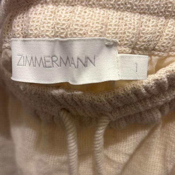 Zimmermann OTTIE PALM DRAW WAIST SKIRT size 1 NWT - Picture 7 of 10